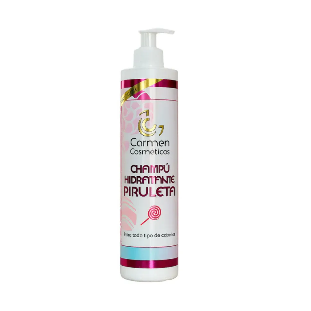 Carmen Cosméticos Champú Hidratante de Piruleta 500ml